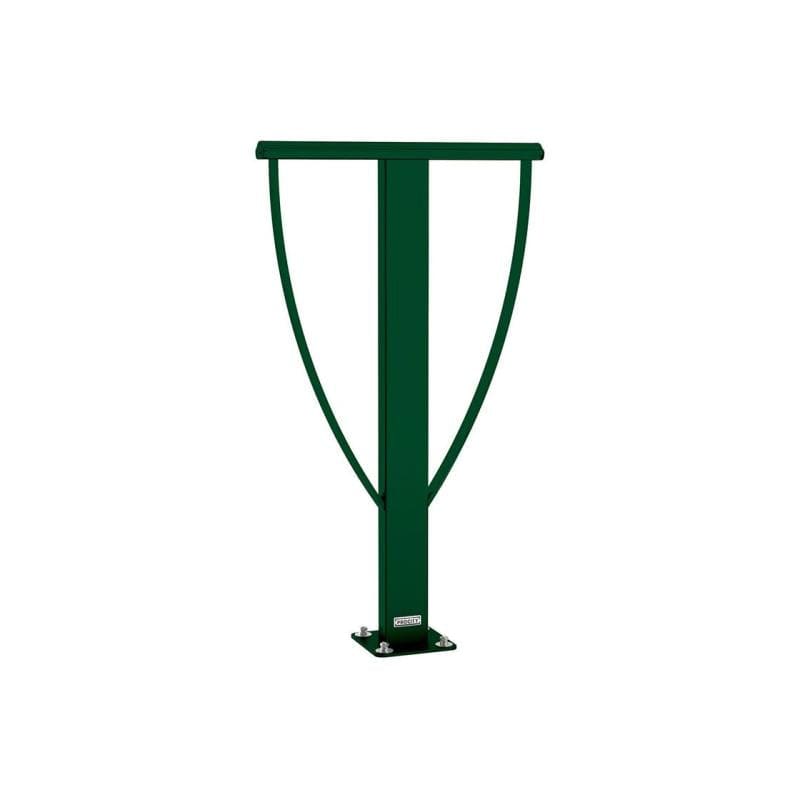 Cityscape Direct Lisbon Bicycle Stand Green (RAL 6005) / Base Plates