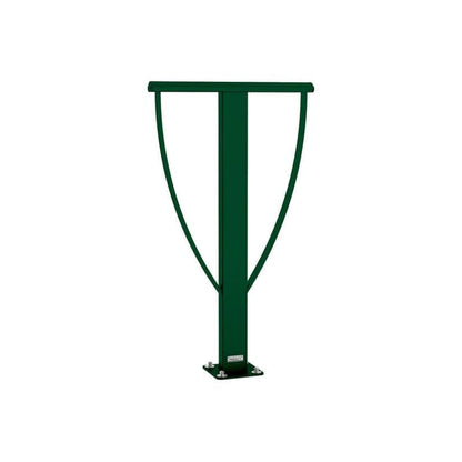 Cityscape Direct Lisbon Bicycle Stand Green (RAL 6005) / Base Plates