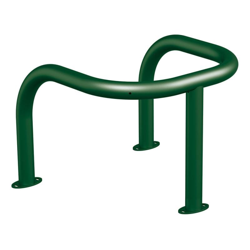 Cityscape Direct Pole Protector (60mm) Green (RAL 6005) / Base Plates