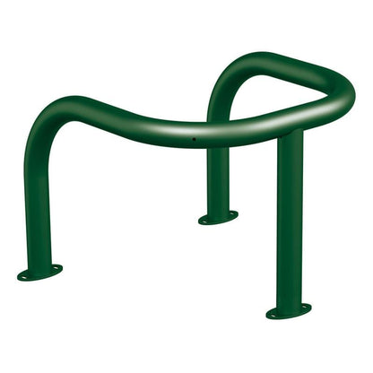 Cityscape Direct Pole Protector (60mm) Green (RAL 6005) / Base Plates