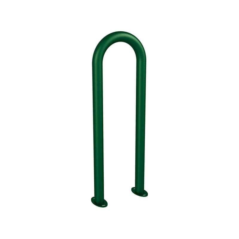 Cityscape Direct Trombone Bicycle Stand Green (RAL 6005) / Base Plates