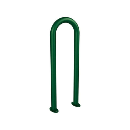 Cityscape Direct Trombone Bicycle Stand Green (RAL 6005) / Base Plates