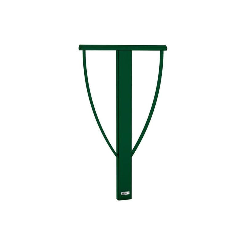 Cityscape Direct Lisbon Bicycle Stand Green (RAL 6005) / Concrete