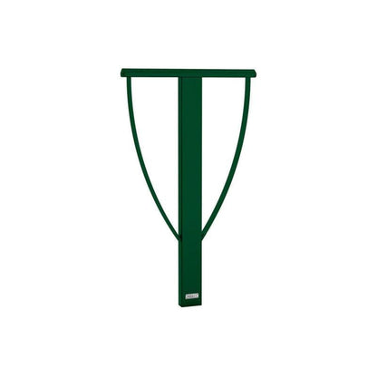 Cityscape Direct Lisbon Bicycle Stand Green (RAL 6005) / Concrete