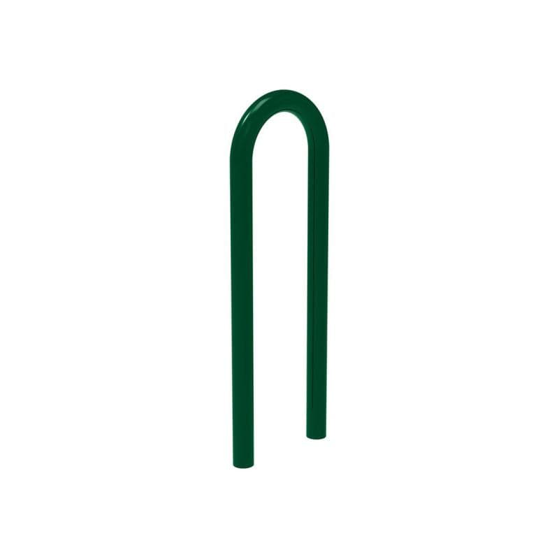 Cityscape Direct Trombone Bicycle Stand Green (RAL 6005) / Concrete