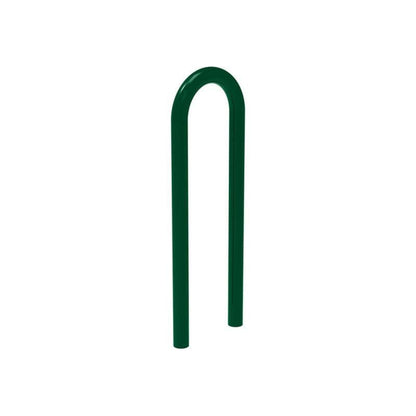 Cityscape Direct Trombone Bicycle Stand Green (RAL 6005) / Concrete