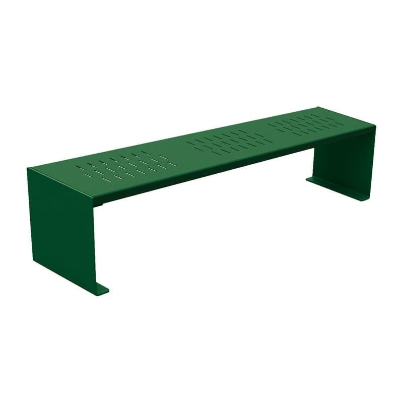 Cityscape Direct Kube Bench (Steel) Green (RAL 6005)