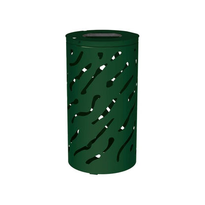 Cityscape Direct Venice Litter Bin Green (RAL 6005) / No Bucket