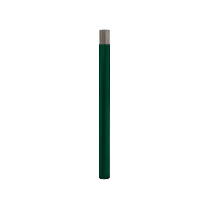 Cityscape Direct Province Brushed Steel 'High Visibility' Bollard Green (RAL 6005)