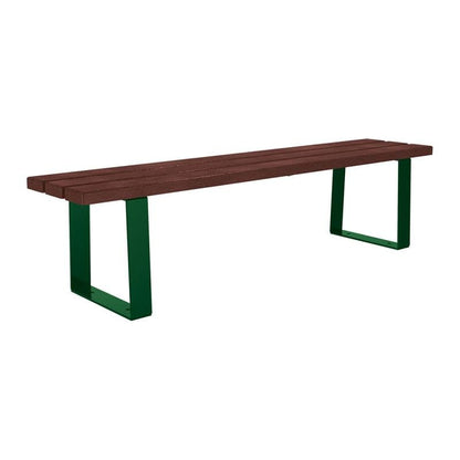 Cityscape Direct Riga Bench (Recycled Plastic) Green (RAL 6005)