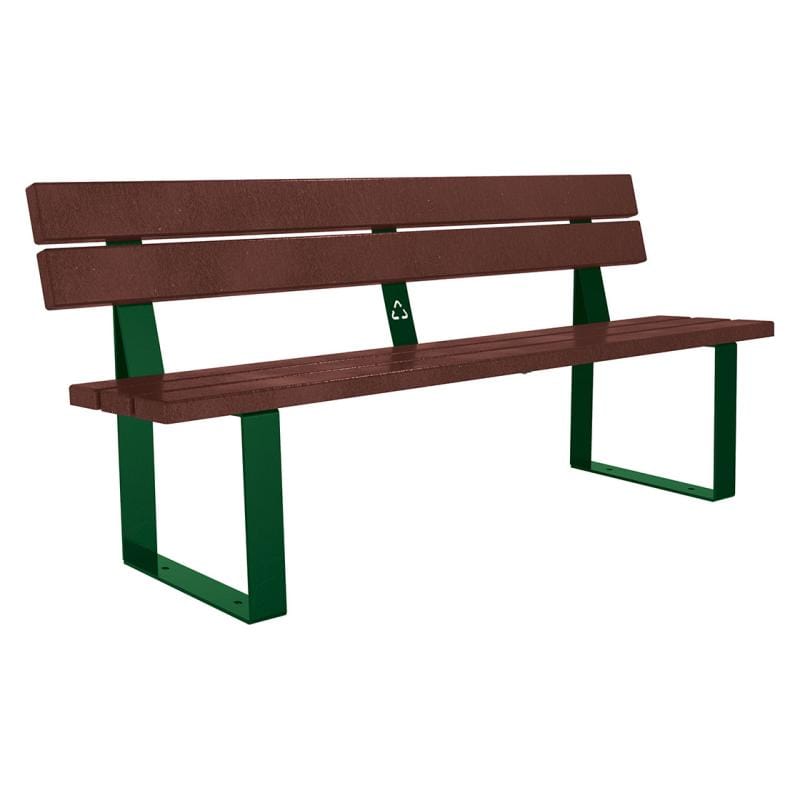 Cityscape Direct Riga Seat (Recycled Plastic) Green (RAL 6005)