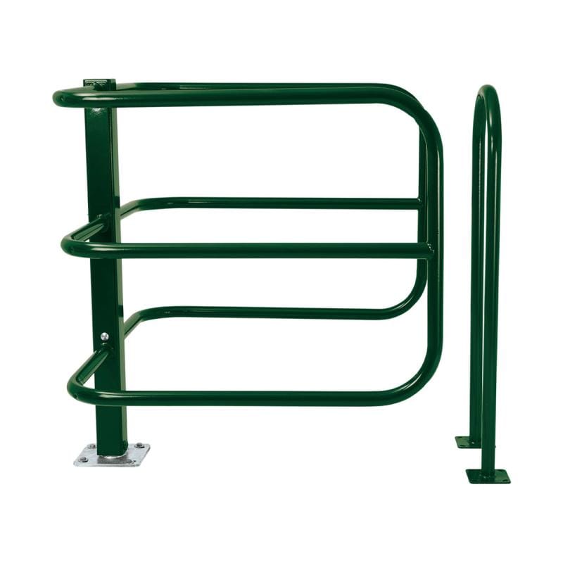 City Selective Swivel Barrier Green (RAL 6005)
