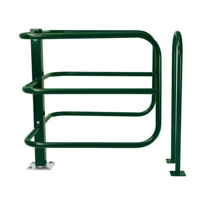 City Selective Swivel Barrier Green (RAL 6005)
