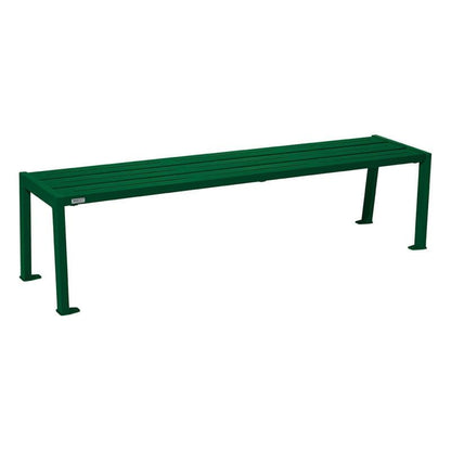 Cityscape Direct Silaos Bench (Steel) Green (RAL 6005)