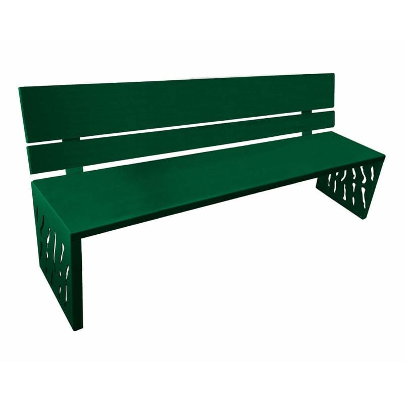Cityscape Direct Venice Seat (Steel) Green (RAL 6005)
