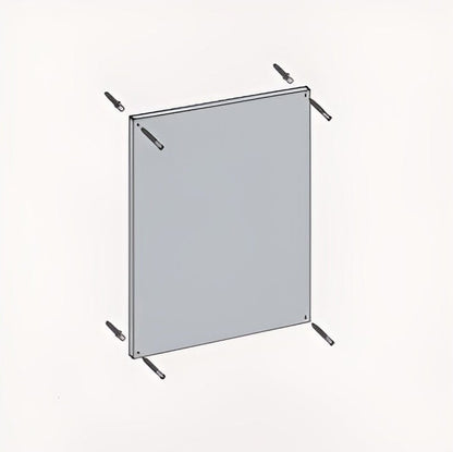 Cityscape Direct Industry and Workplace Flat Shatterproof Mirror