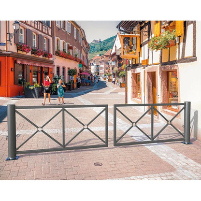 City Jersey Swivel Barrier