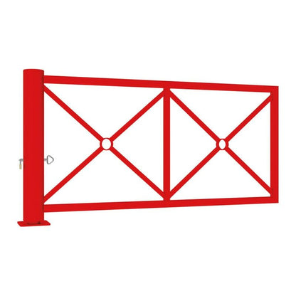 City Jersey Swivel Barrier