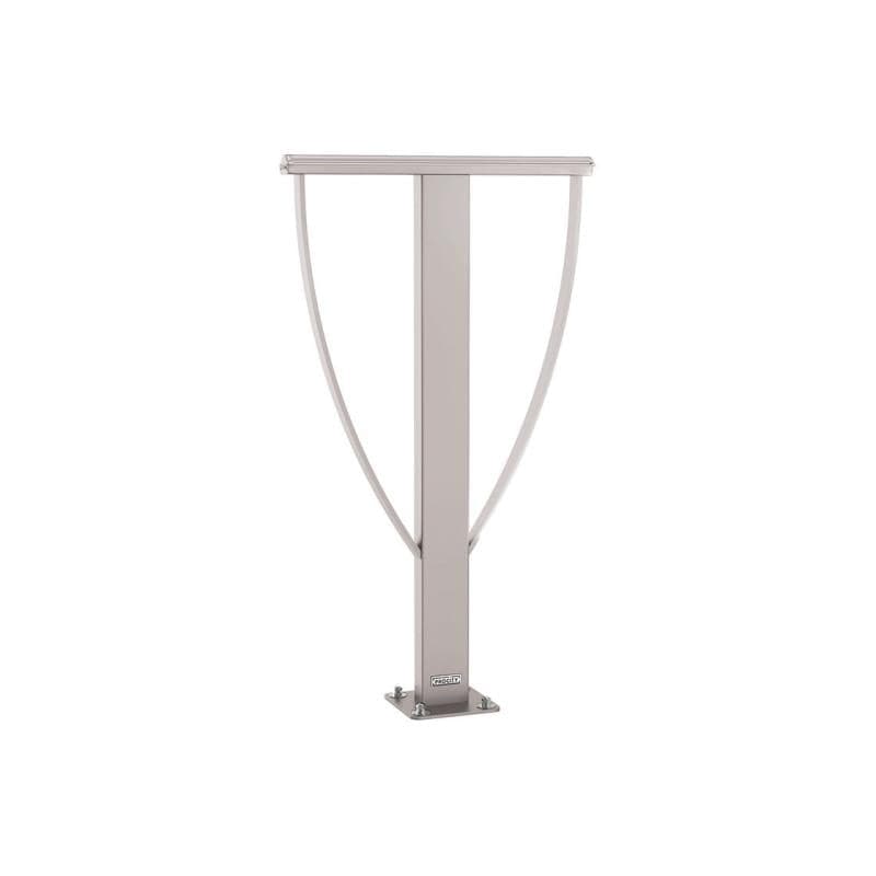 Cityscape Direct Lisbon Bicycle Stand Light Grey (RAL 7044) / Base Plates