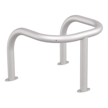 Cityscape Direct Pole Protector (60mm) Light Grey (RAL 7044) / Base Plates