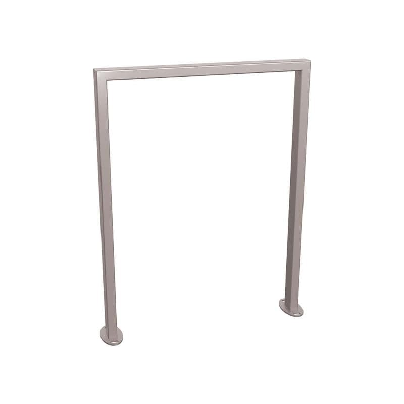 Cityscape Direct Milan Bicycle Stand Light Grey (RAL 7044) / Classic / Base Plates