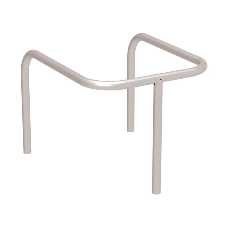 Cityscape Direct Pole Protector (35mm) Light Grey (RAL 7044) / Concrete