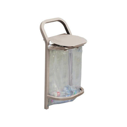 Cityscape Direct Conviviale Security Litter Bin Light Grey (RAL 7044)