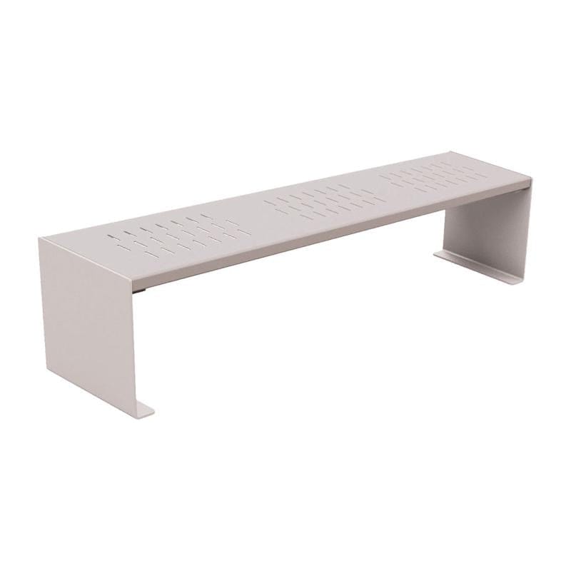 Cityscape Direct Kube Bench (Steel) Light Grey (RAL 7044)