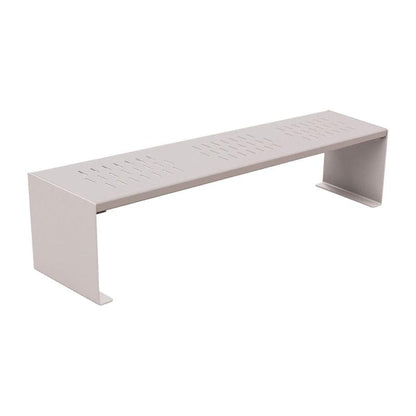 Cityscape Direct Kube Bench (Steel) Light Grey (RAL 7044)