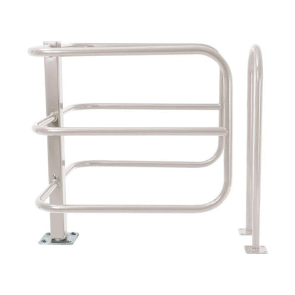 City Selective Swivel Barrier Light Grey (RAL 7044)