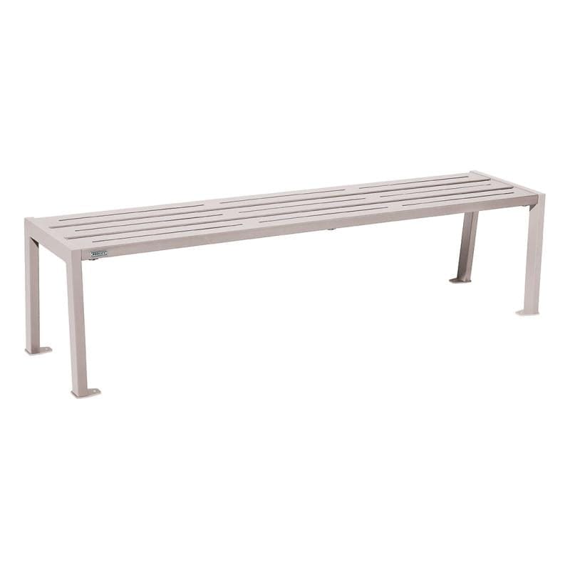 Cityscape Direct Silaos Bench (Steel) Light Grey (RAL 7044)