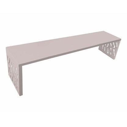 Cityscape Direct Venice Bench (Steel) Light Grey (RAL 7044)