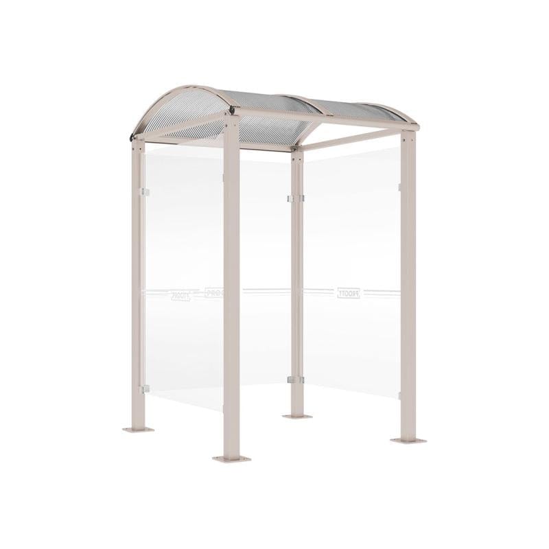 Cityscape Direct Voute Cash/Ticket Machine Shelter Light Grey (RAL 7044)