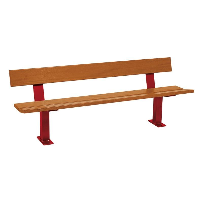 Cityscape Direct Pagoda Seat Light Oak / Burgundy (RAL 3004)