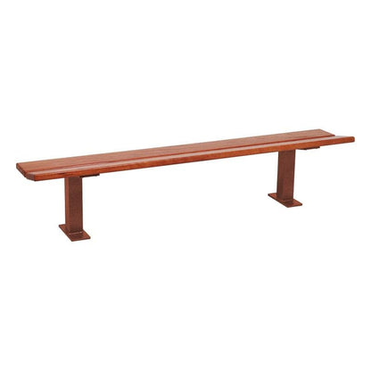 Cityscape Direct Pagoda Bench Light Oak / Corten Effect