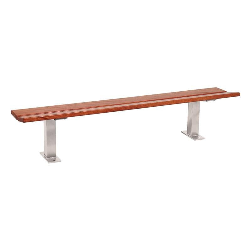 Cityscape Direct Pagoda Bench Light Oak / Light Grey (RAL 7044)