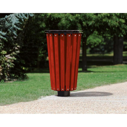 Cityscape Direct Lofoten Litter Bin (Wood)