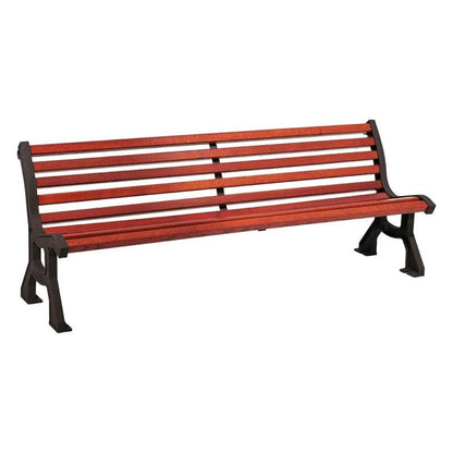 Cityscape Direct Lublin Seat Mahogany / Black