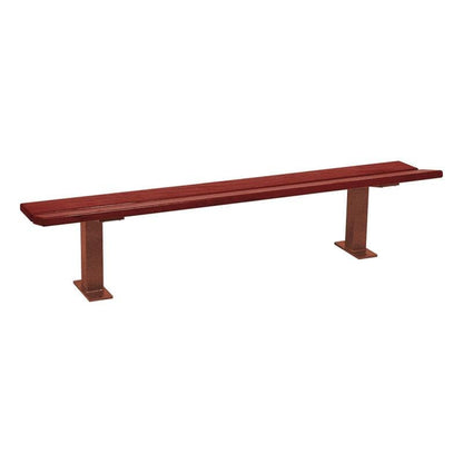 Cityscape Direct Pagoda Bench Mahogany / Corten Effect