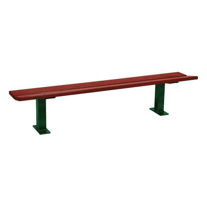 Cityscape Direct Pagoda Bench Mahogany / Green (RAL 6005)