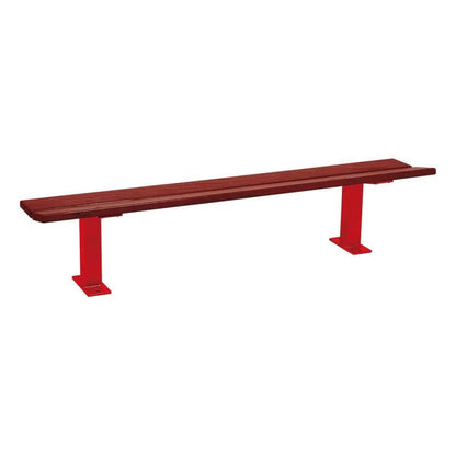 Cityscape Direct Pagoda Bench Mahogany / Red (RAL 3020)