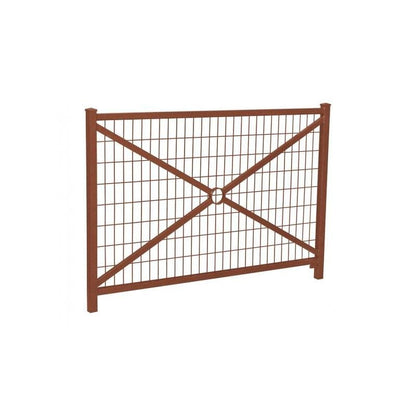 Cityscape Direct Jersey Railing Mesh / Corten Effect