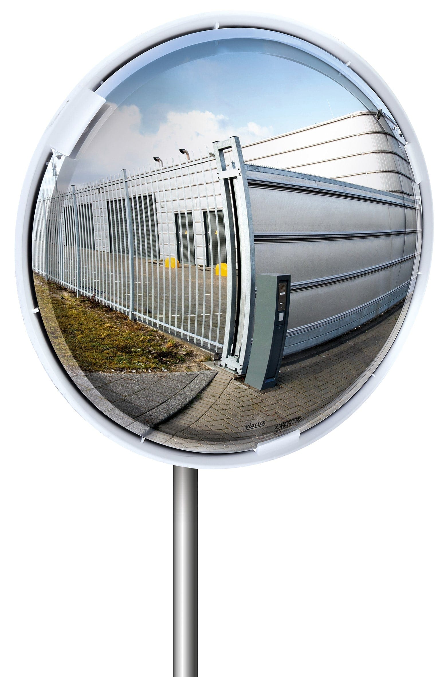 Cityscape Direct Multi-Purpose Convex Mirror with White Frame