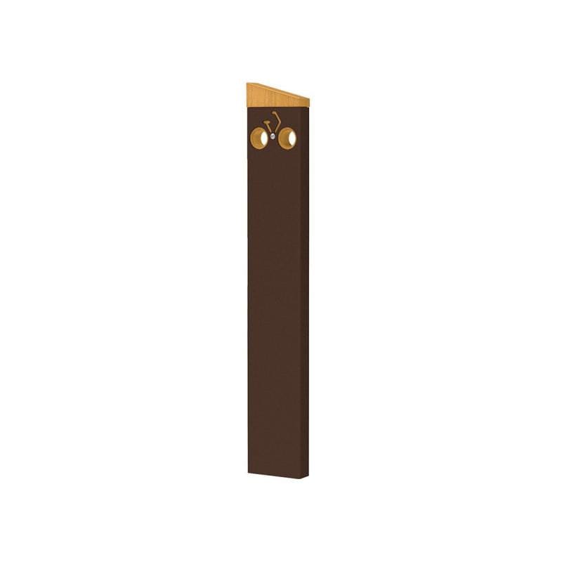 Cityscape Direct Silaos Bicycle Stand Oak / Brown (RAL 8017)