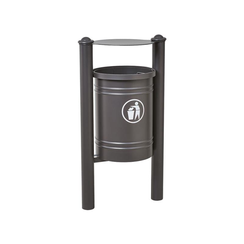 Cityscape Direct Province Litter Bin Procity Grey / Agora