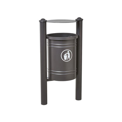 Cityscape Direct Province Litter Bin Procity Grey / Agora