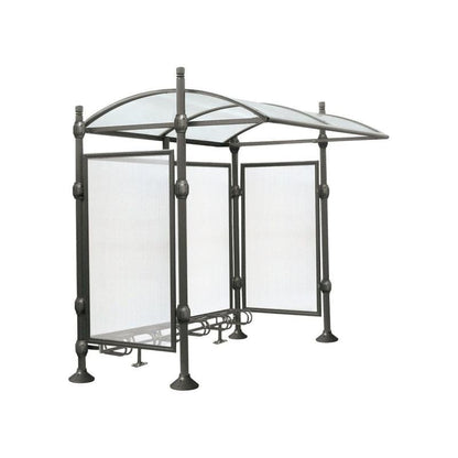 Cityscape Direct Province Bicycle Shelter Procity Grey / City / With Cladding