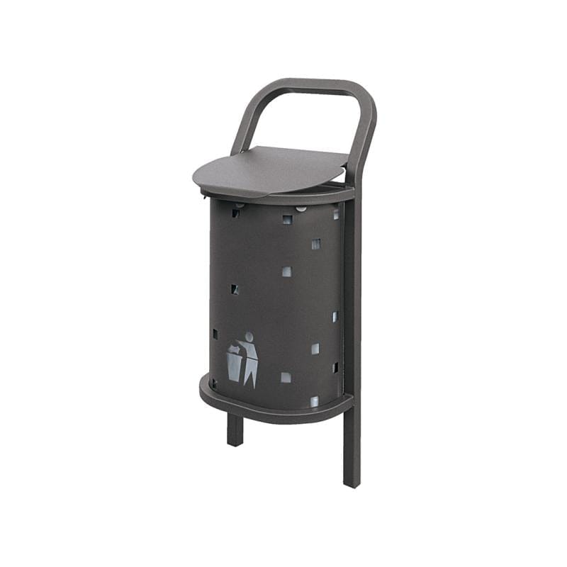 Cityscape Direct Conviviale Litter Bin Procity Grey