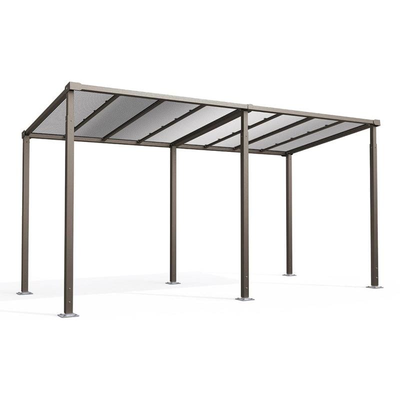 Cityscape Direct Milan Bicycle Shelter Procity Grey / Extended Unit (No Cladding)