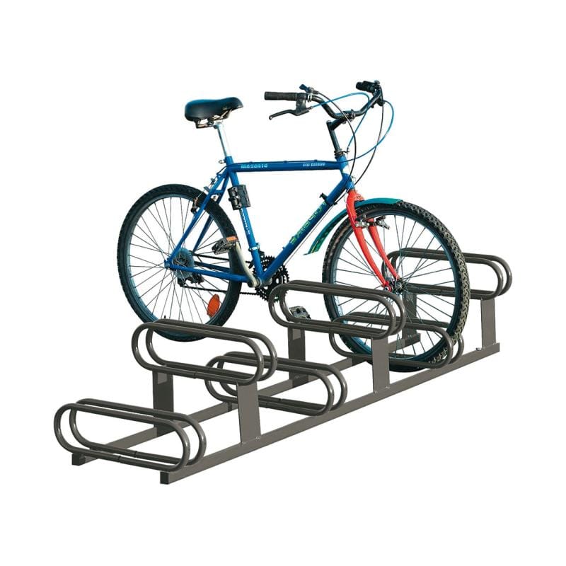 Cityscape Direct High-Low Bicycle Rack Procity Grey